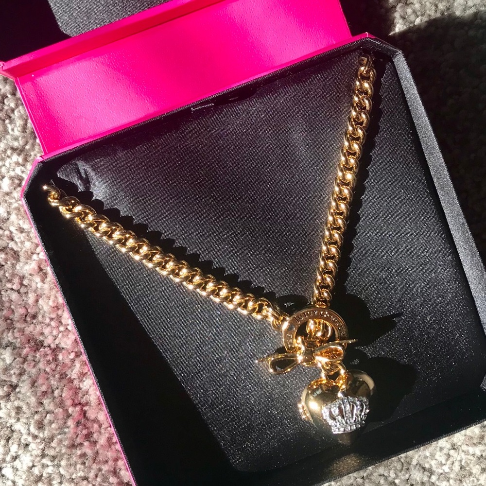 Juicy Couture | Gold Heart Locket Necklace